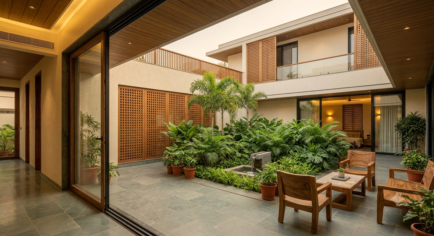 The Pune Courtyard House
